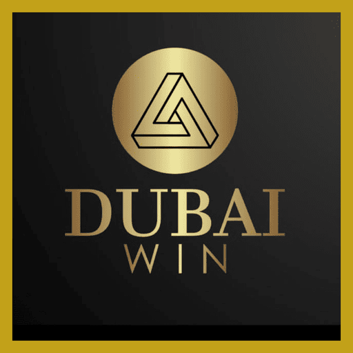 Imagem promocional da DUBAIWIN mostrando a plataforma e suas vantagens